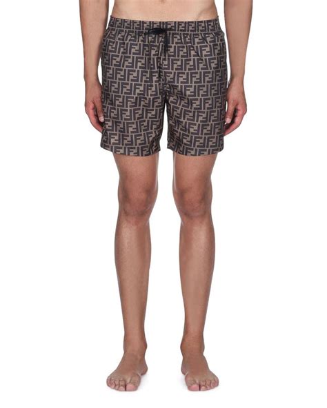 fake fendi swim trunks|fendi swimsuit men's.